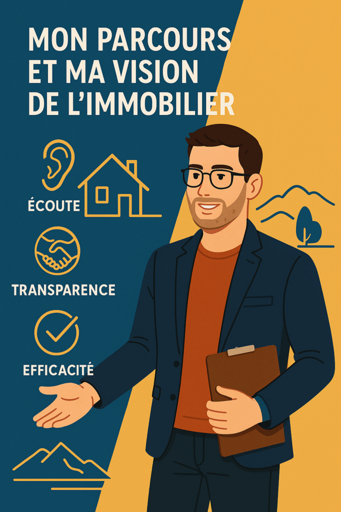 Mon parcours et ma vision de l’immobilier Mon parcours et ma vision