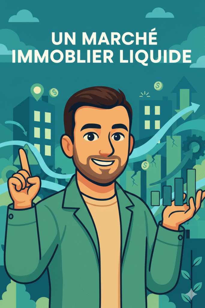 Un marché immobilier liquide